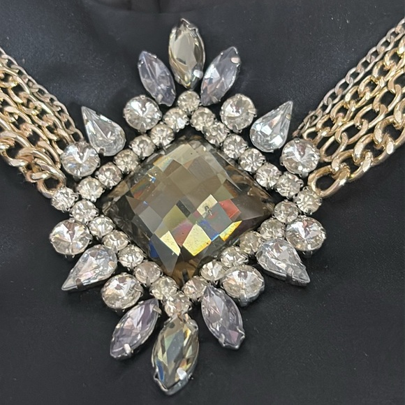 Ted Baker Vinata Embellished Cap Sleeve Statement Dress in Black - Size 6 (US) - Picture 8 of 12